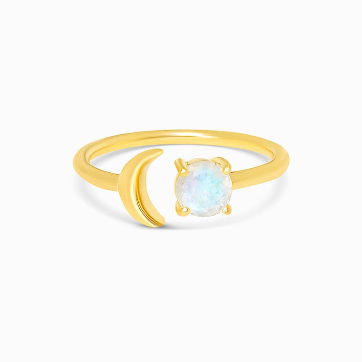 Ring Luna Mondstein Gold